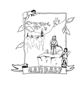 GANDALF (SWEDEN)-s/t (black)